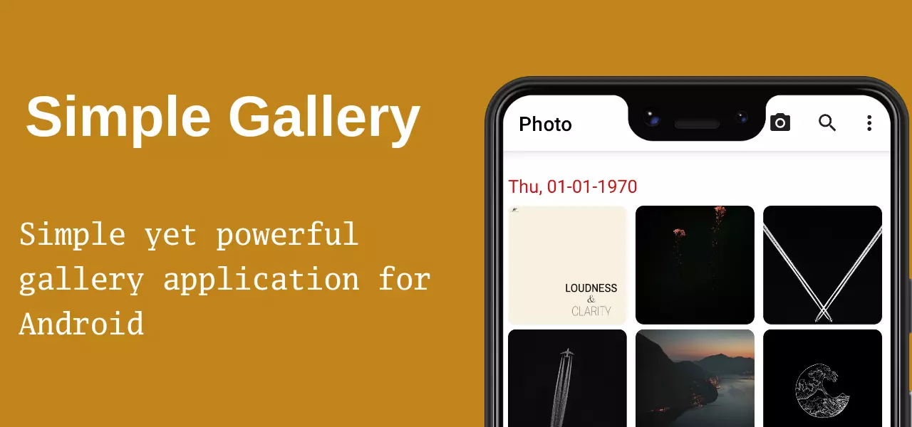 Simple Gallery: Simple yet powerful gallery app for Android