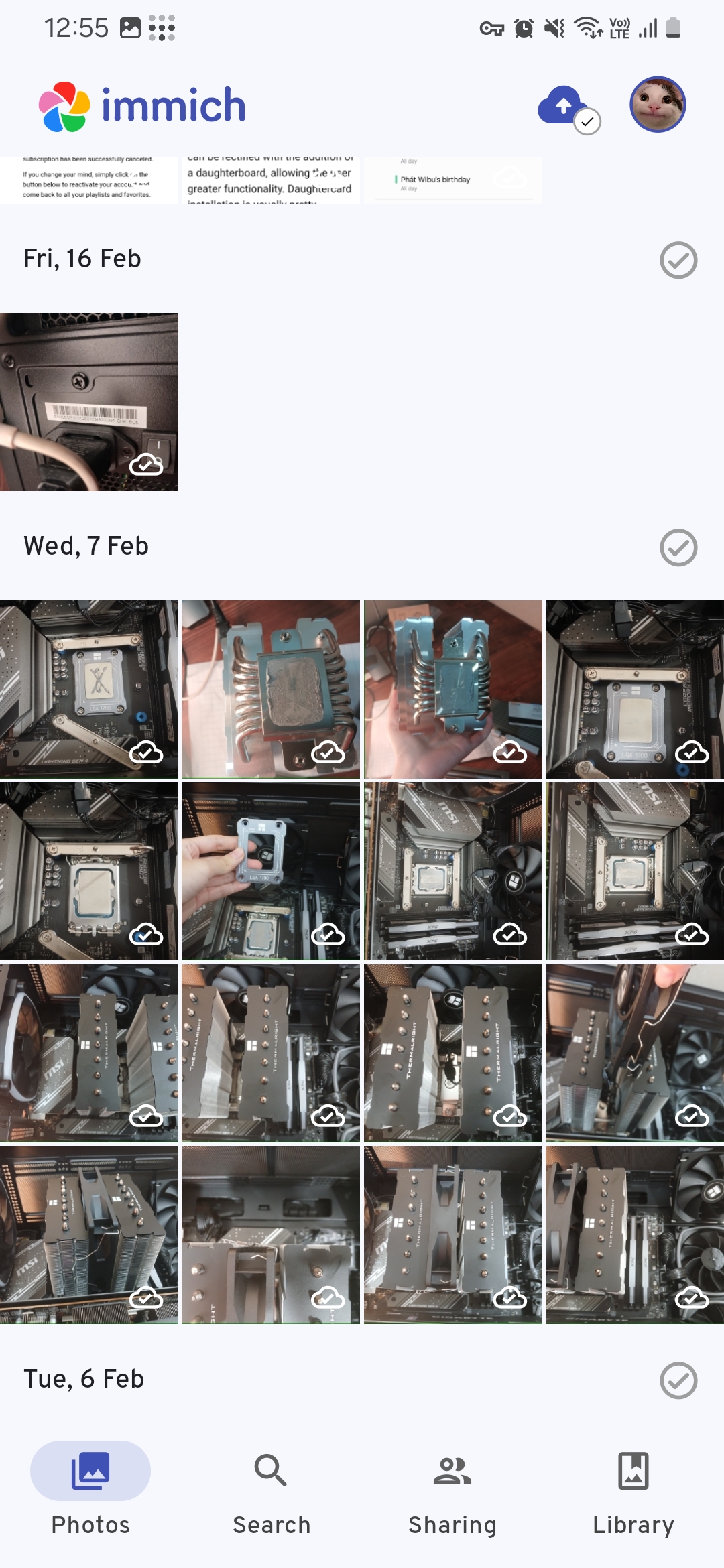 Immich app